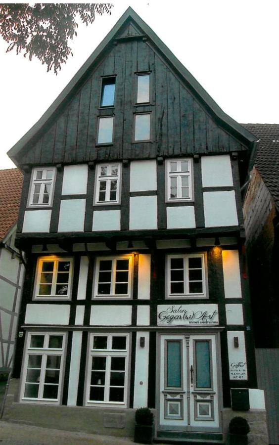 Fachwerkloft Lägenhet Bad Salzuflen Exteriör bild